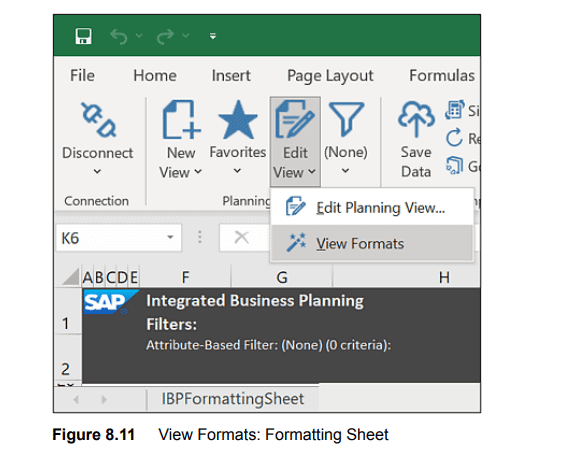 会计代写|xero代写、myob代写、sap代写|Planning View Formatting